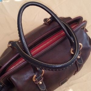 Dooney & Bourke Tassle Satchel Florentine Chestnut